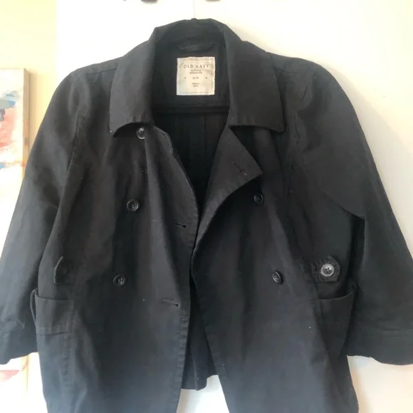 Cotton Cropped Jacket - Picture 2 of 3